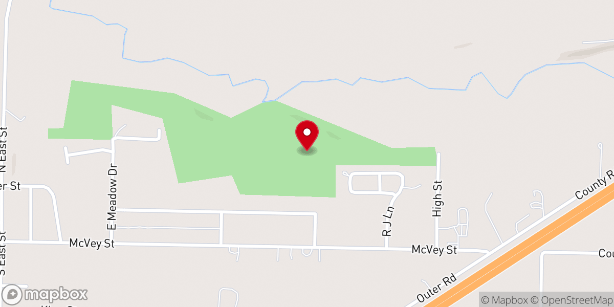 Map showing location of Grace Community Church