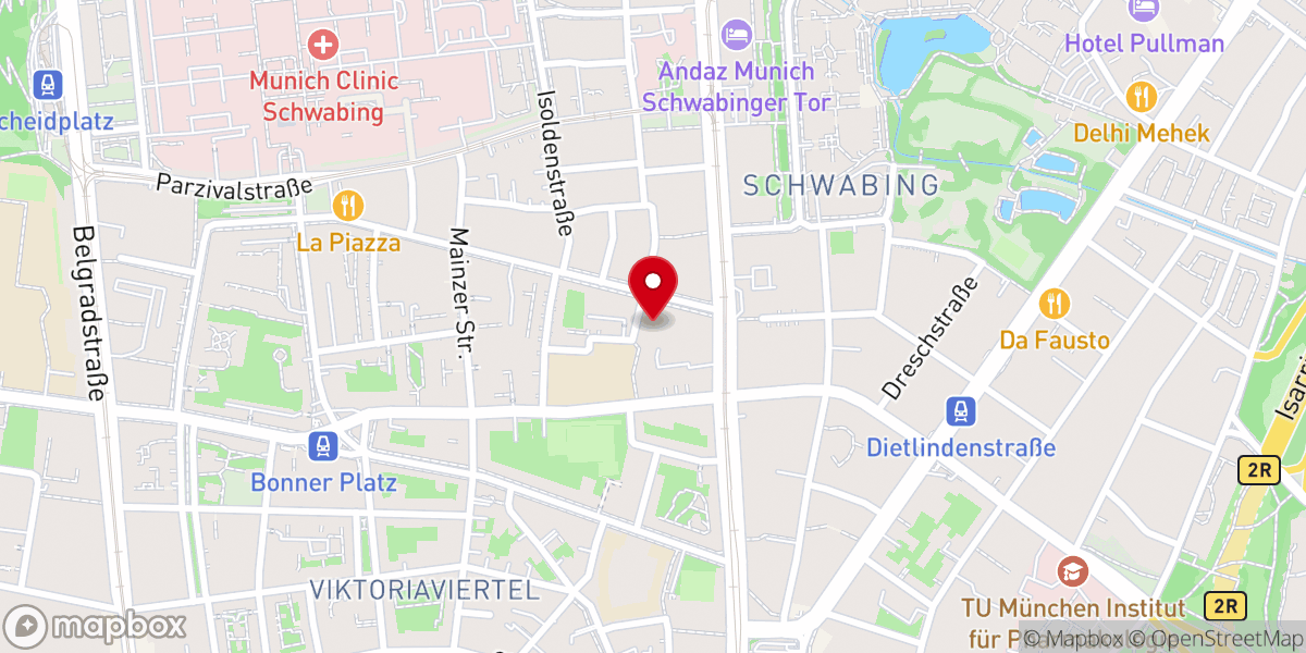 Map showing location of Maria vom Guten Rat