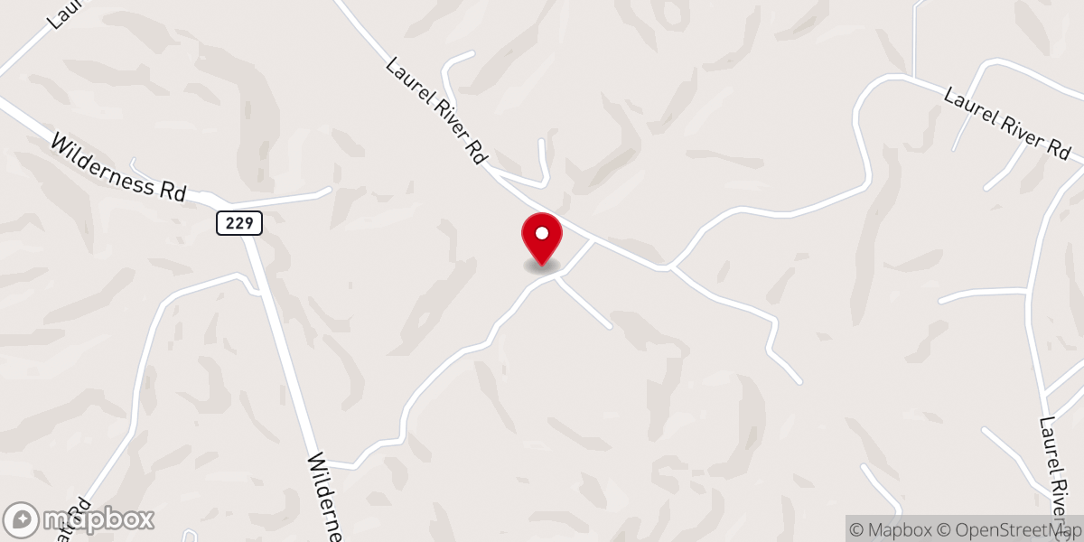 Map showing location of Green Acres Church Of Christ