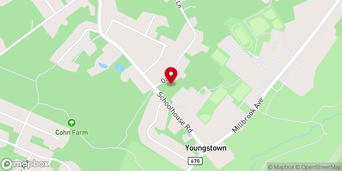 Map showing location of Greek Orthodox Community of Morris County Saint Andrew Inc