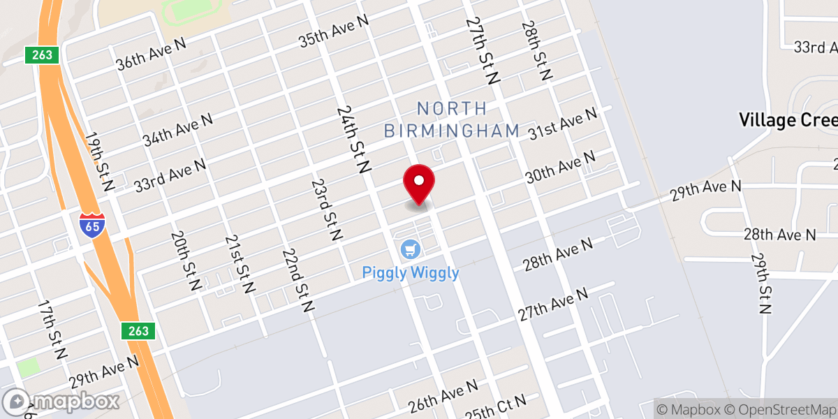 Map showing location of Lrc Ministry