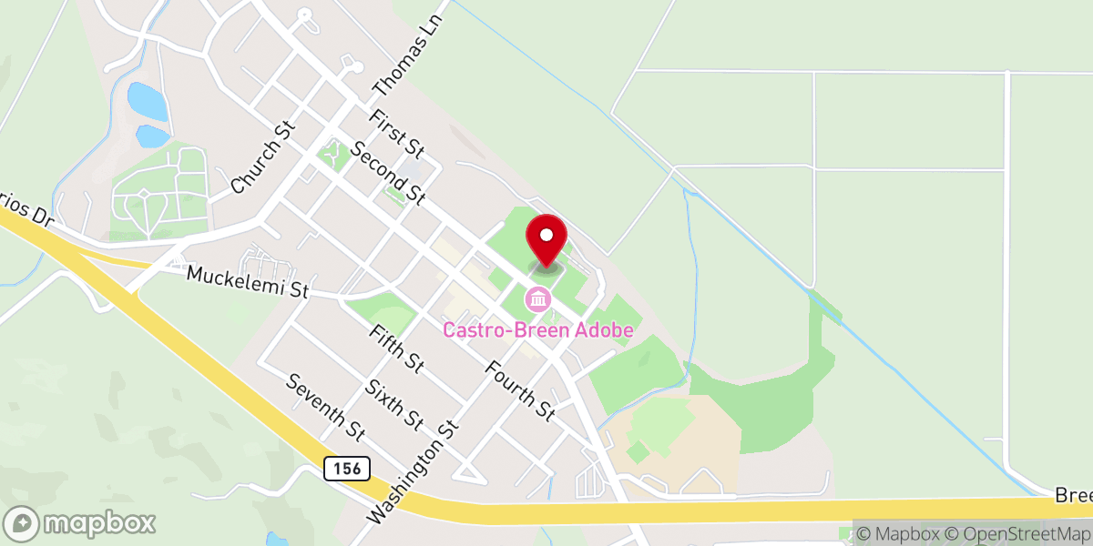 Map showing location of Plaza de San Juan