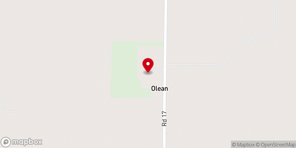 Map showing location of Sacred Heart of Jesus Christ Catholic Church, Olean
