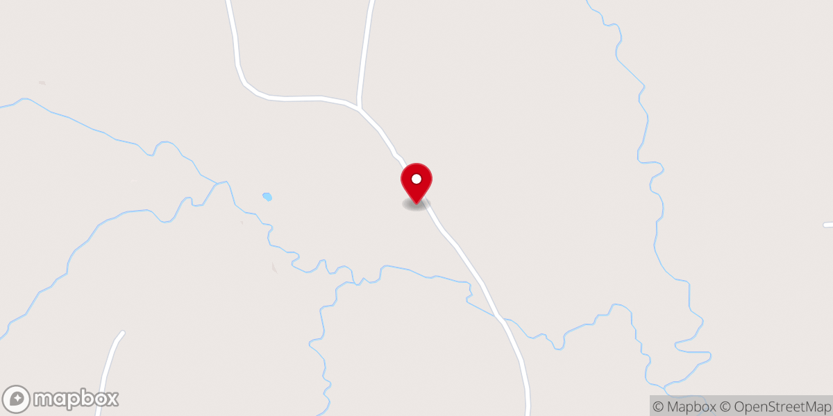 Map showing location of Amiable Baptist Church