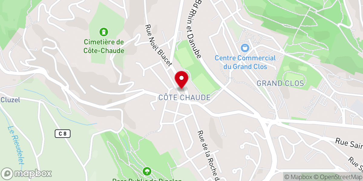 Map showing location of Eglise Saint-André