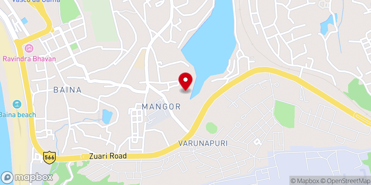 Map showing location of Hosanna Church