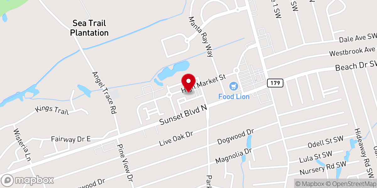 Map showing location of Ingram Planetarium