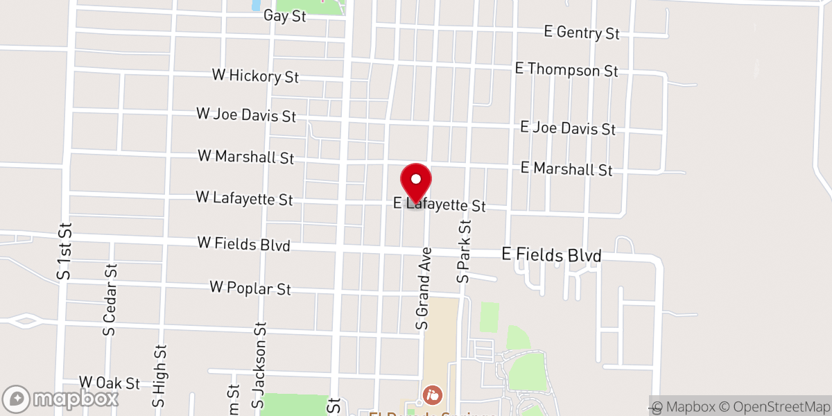 Map showing location of Grace Fellowship Interdenominational