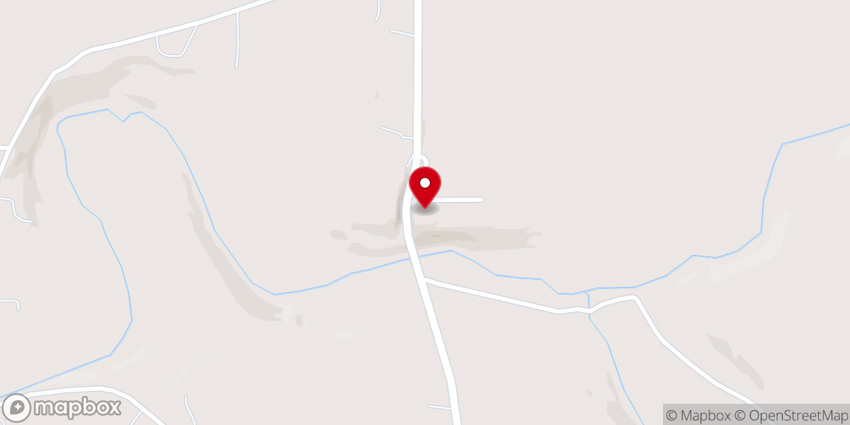 Map showing location of Salem Church