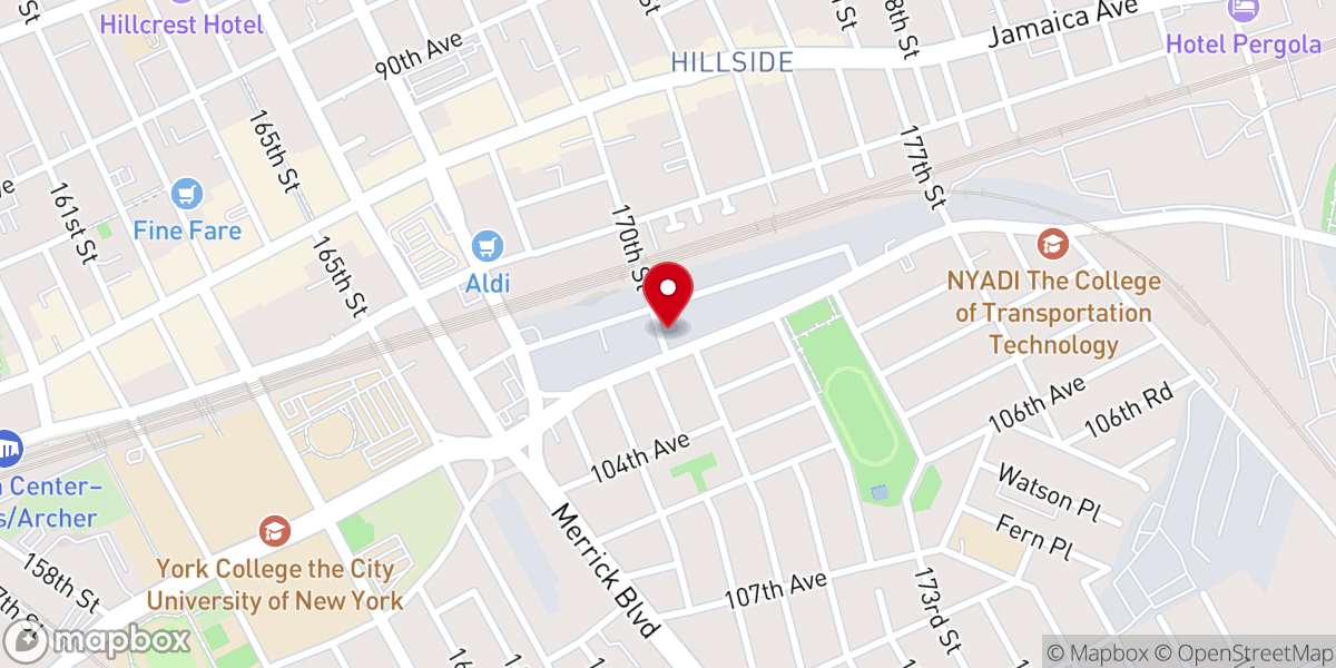 Map showing location of Pentecostal Prayer House