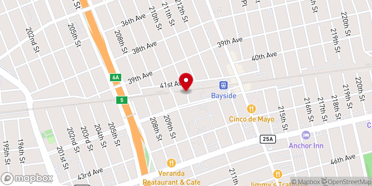 Map showing location of New York Jesus Family Church