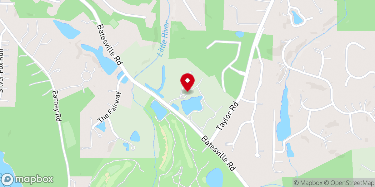 Map showing location of Little River Farms