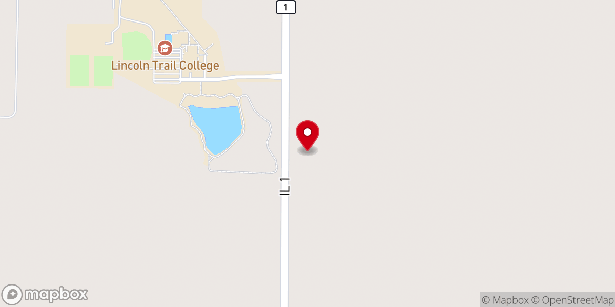 Map showing location of Pilgrim Holiness Church