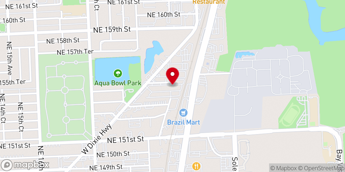 Map showing location of New Beginnings Praise & Worship Center