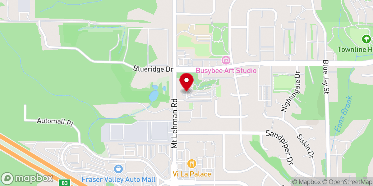 Map showing location of Heritage Alliance Church