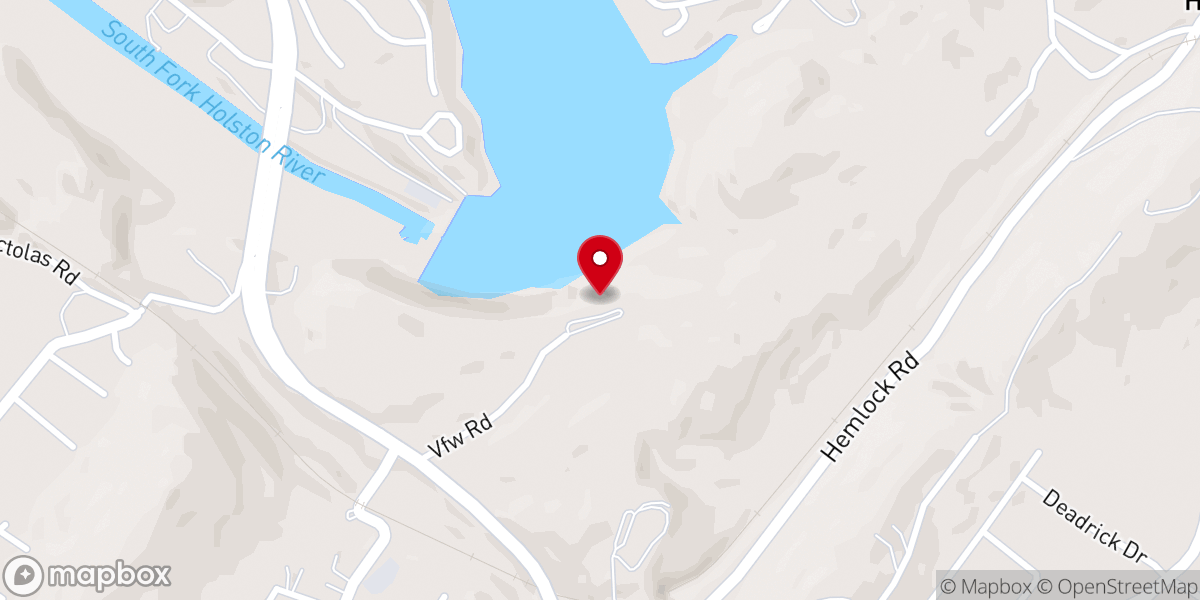 Map showing location of Grace Point Fellowship