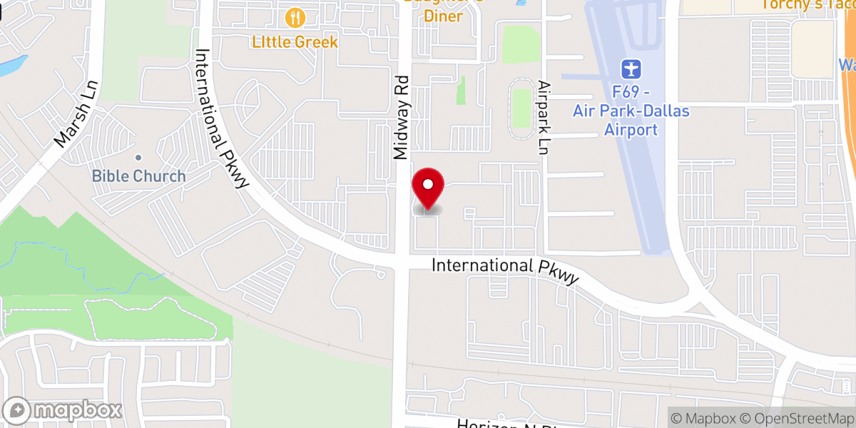 Map showing location of Prince of Peace Christian School & Early Learning Center