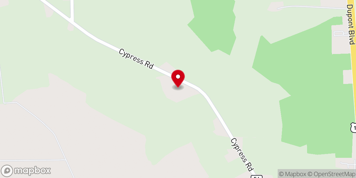 Map showing location of Pennisula Community Church