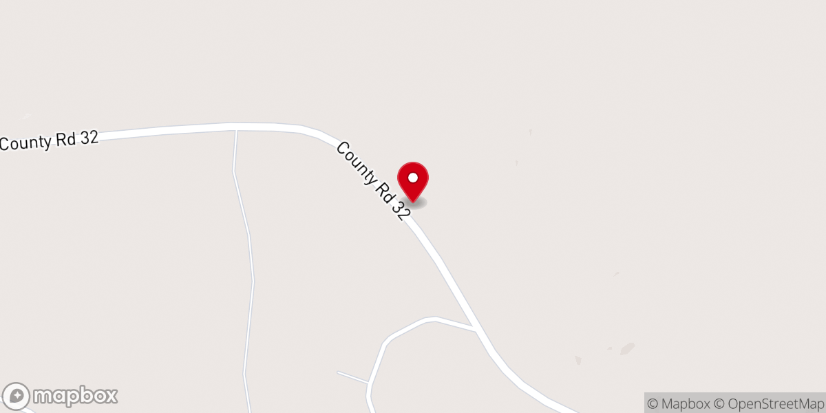 Map showing location of Shady Grove Christian Methodist Episcopal Church