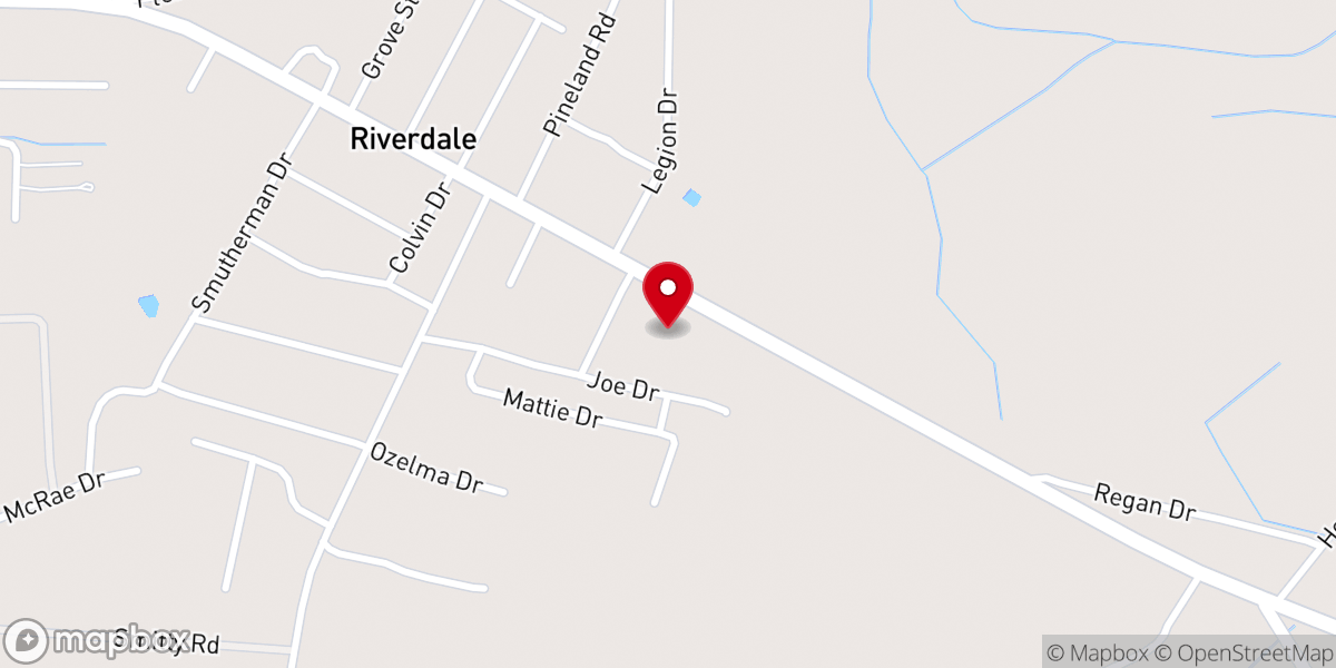 Map showing location of United Pentecostal Church