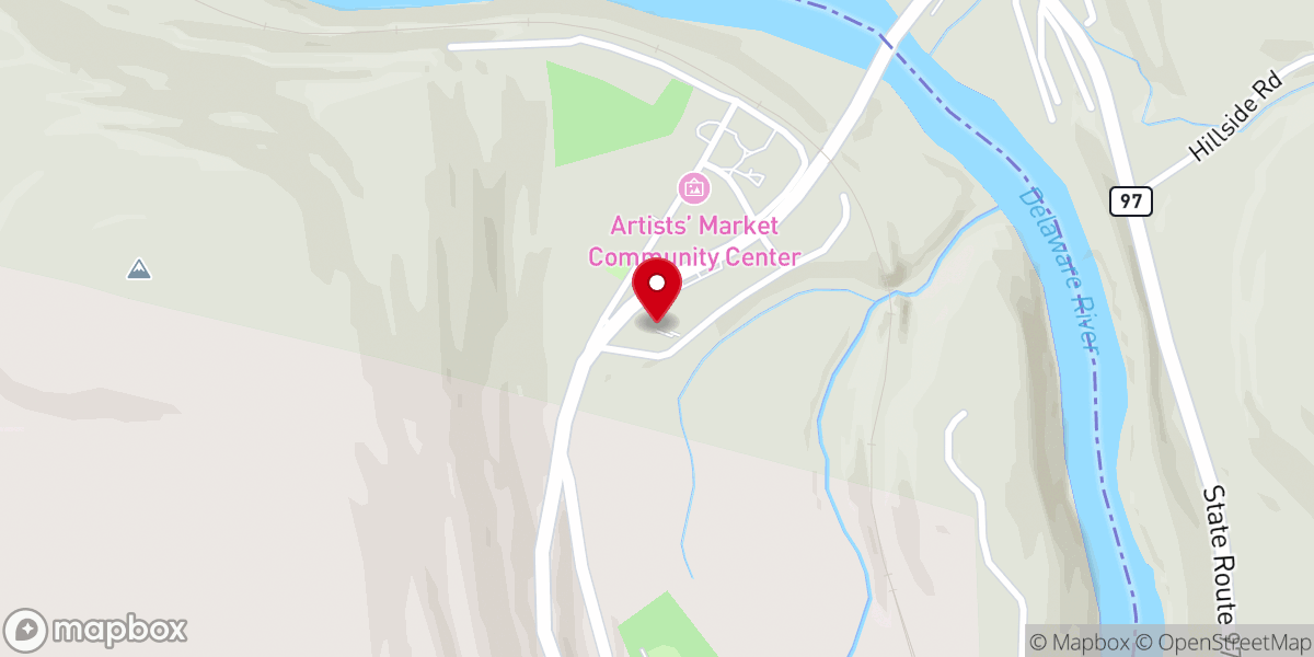 Map showing location of St Jacobi Lutheran Church