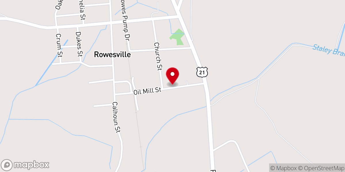 Map showing location of Word Of Life Tabernacle