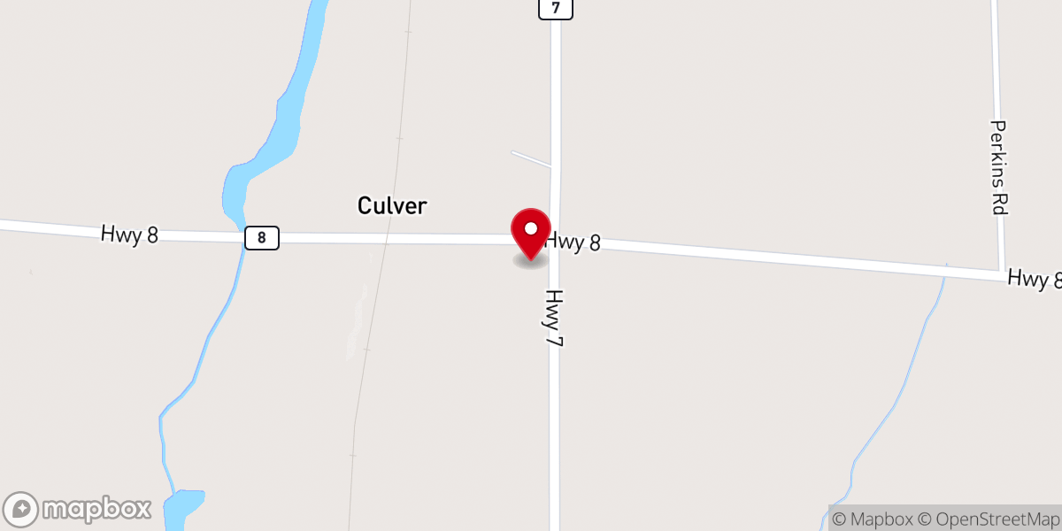 Map showing location of Faith Lutheran Church