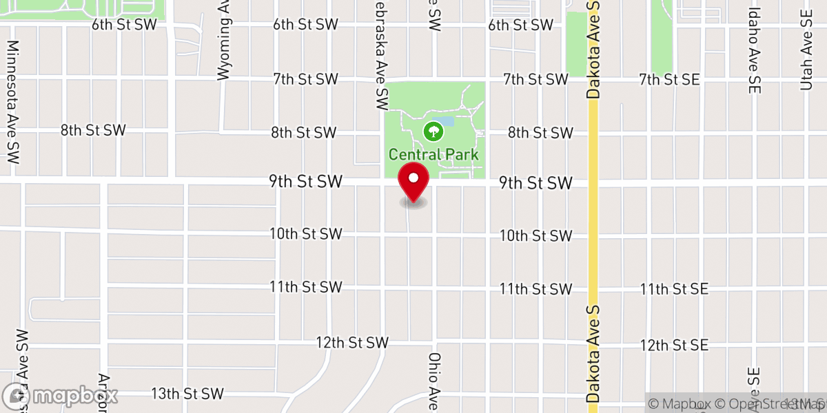 Map showing location of Restoration Church