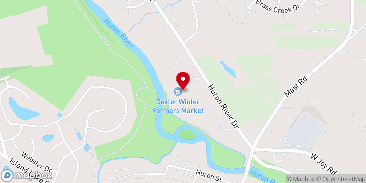 Map showing location of Huron River Methodist Church