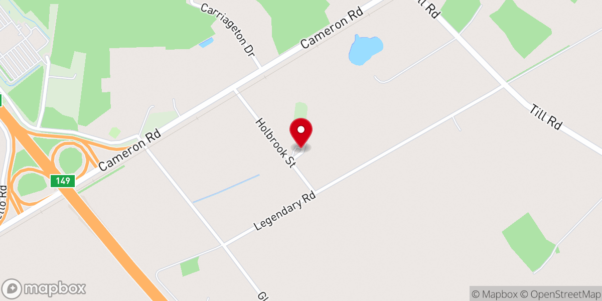 Map showing location of Bull Swamp Baptist Church