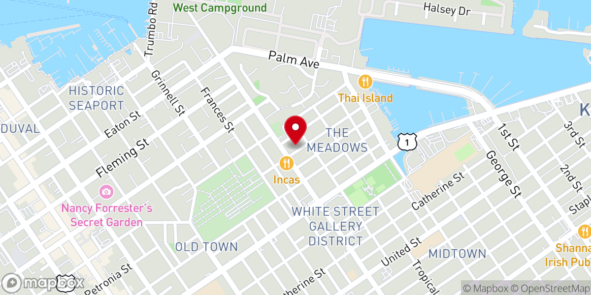 Map showing location of Metropolitan Community Church
