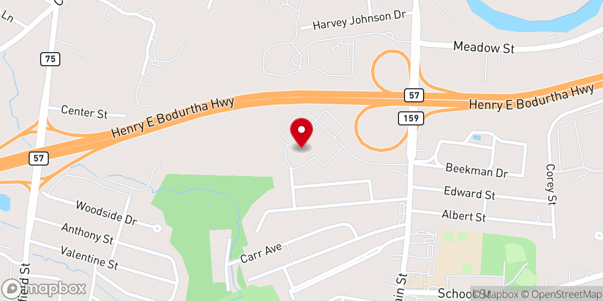 Map showing location of Sharon Fellowship Church of Springfield