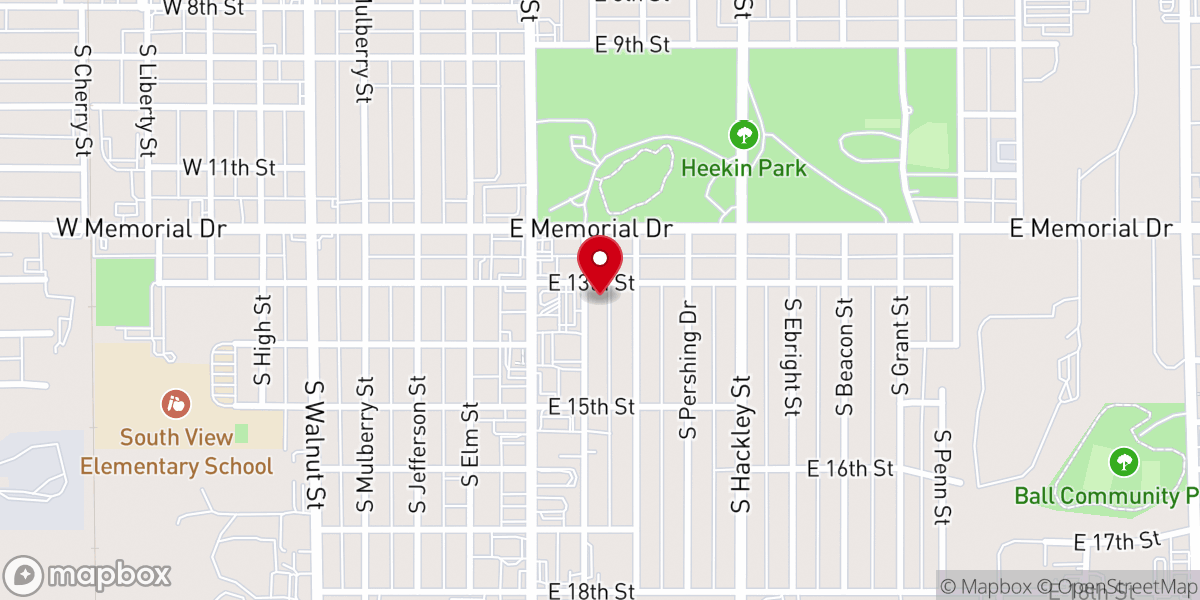 Map showing location of Whole Truth Apostolic Church
