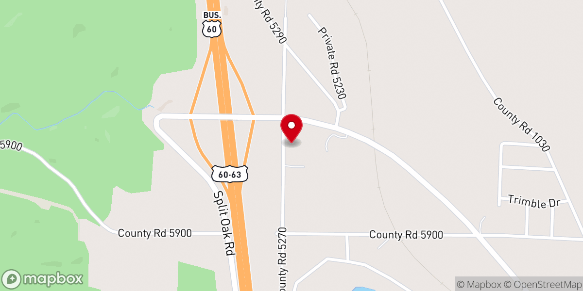 Map showing location of Westside Family Life Center