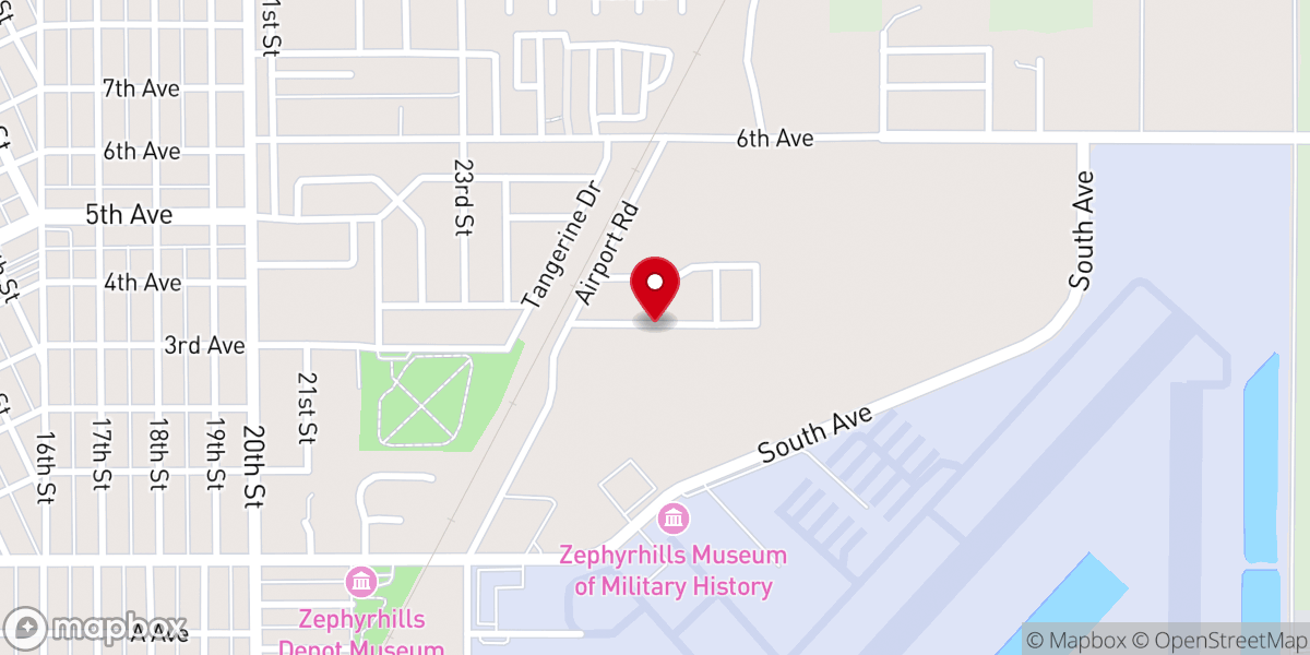 Map showing location of New Life Covenant Church