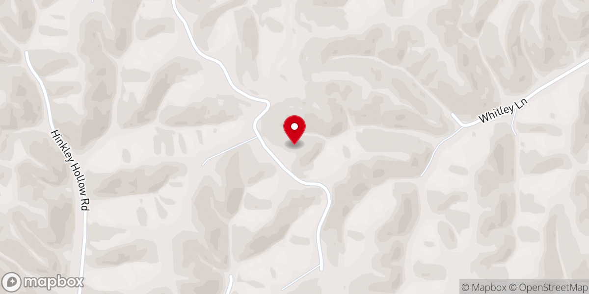 Map showing location of House of God Inc