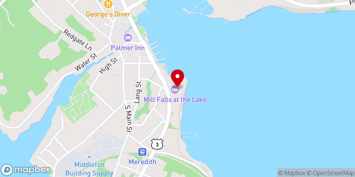 Map showing location of The Gallery at Church Landing