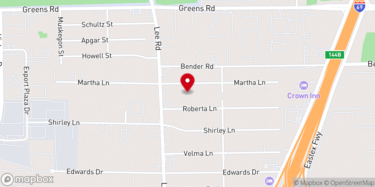 Map showing location of Casa De Dios