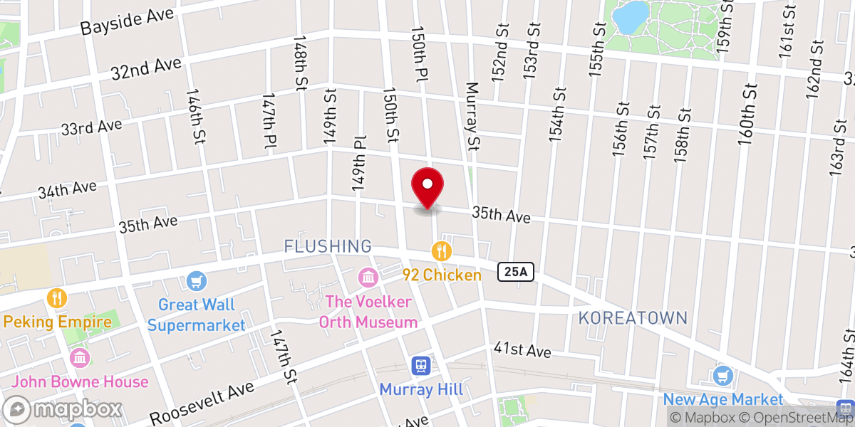 Map showing location of Future Vision Presbyterian Church