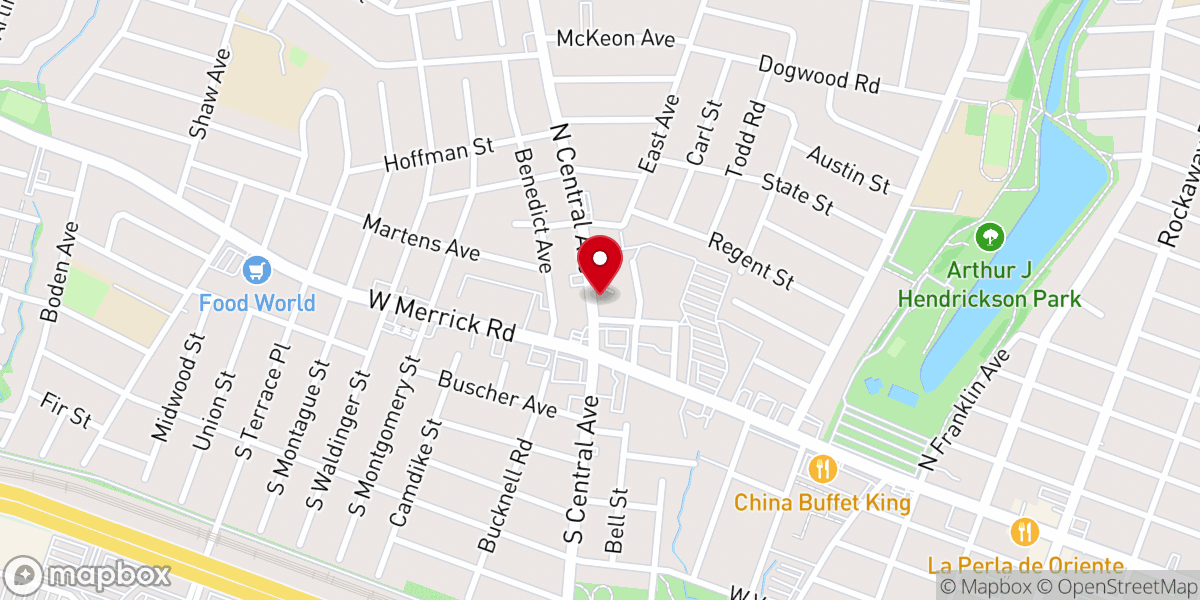 Map showing location of United Full Gospel Church