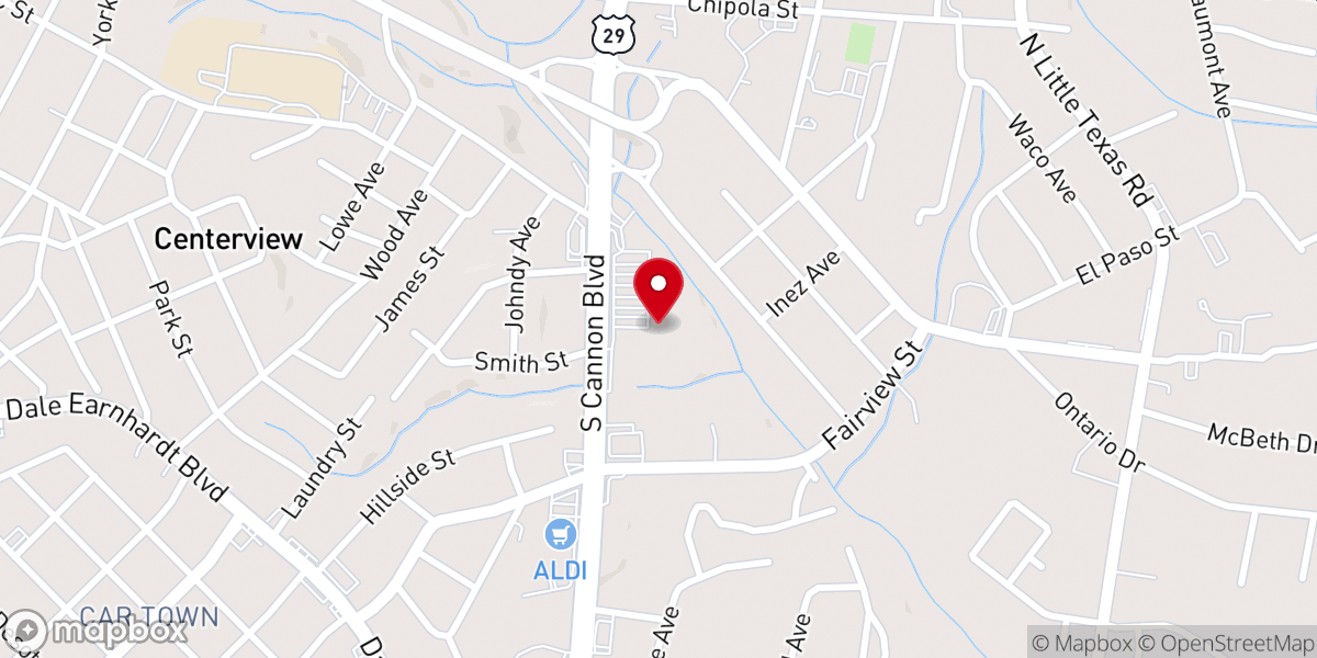Map showing location of Restoration City Church