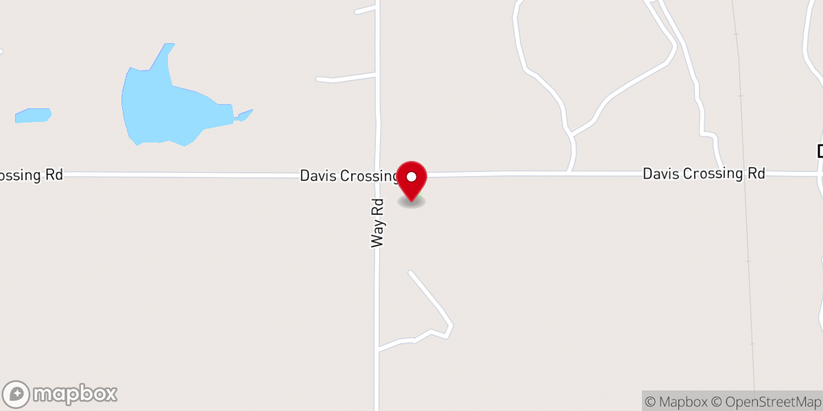 Map showing location of Thornton Chapel United Methodist