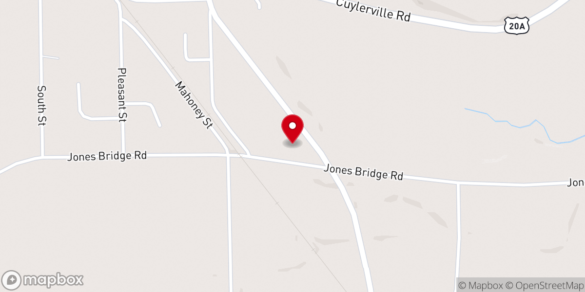 Map showing location of Celebrate! Family Church