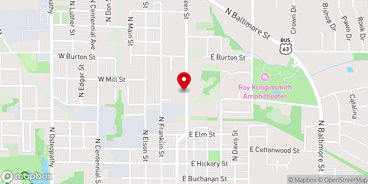 Map showing location of Blossom Shop Flowers & Gifts