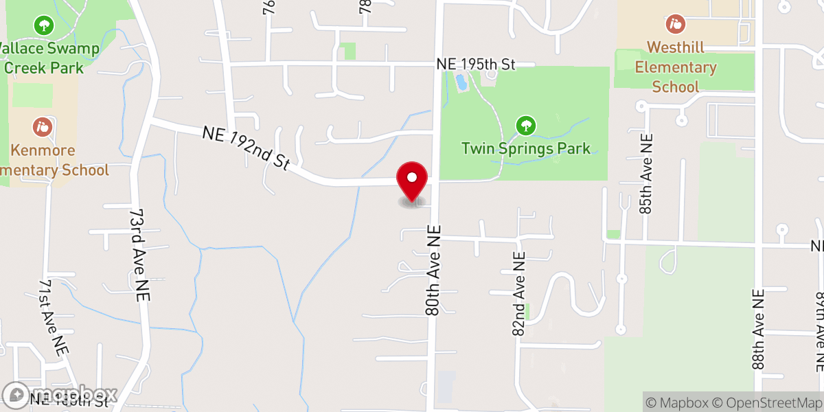 Map showing location of City Hill Church Northshore