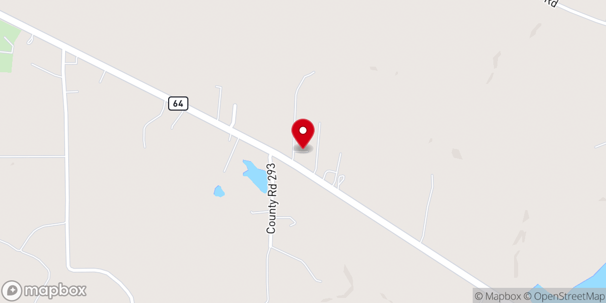 Map showing location of Everett Road Baptist Church
