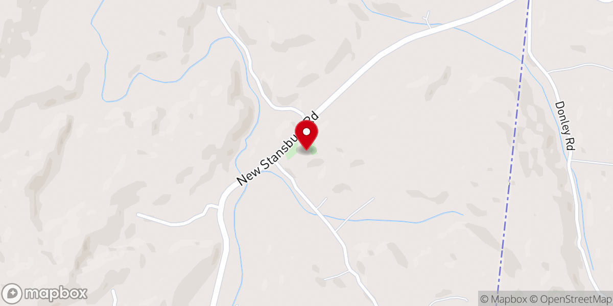 Map showing location of Mount Vernon Baptist Church