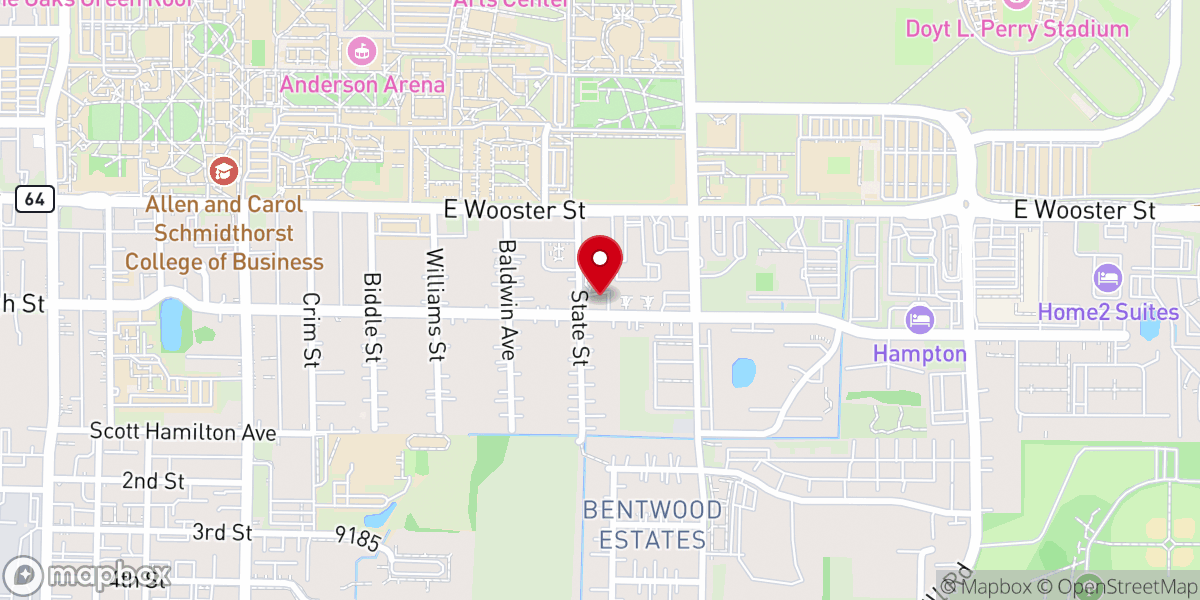 Map showing location of Faith Temple Church