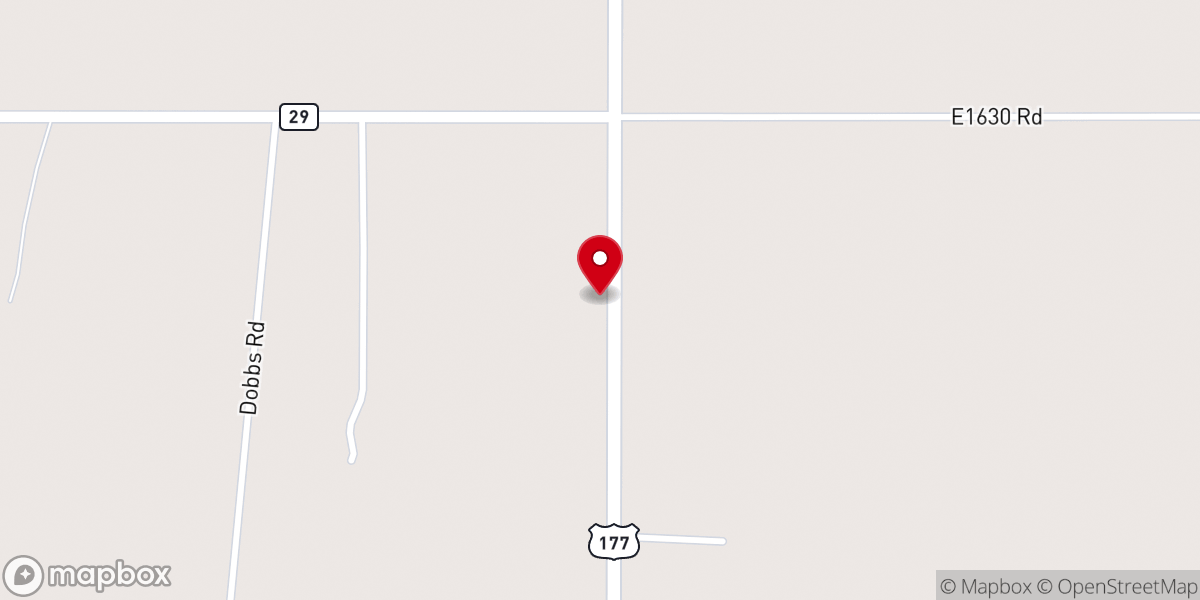Map showing location of Prairie View Mission