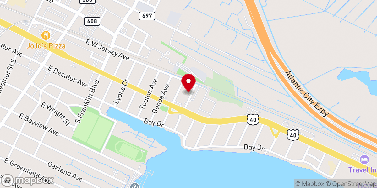 Map showing location of Victory AME Zion Church Incorporated